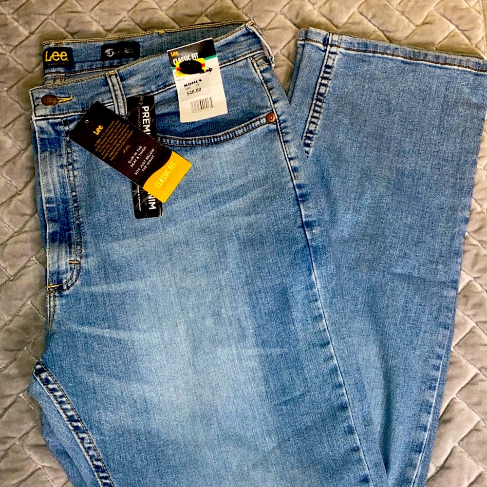 Lee Jeans Classic Fit Straight Leg‎ Flex 40x30